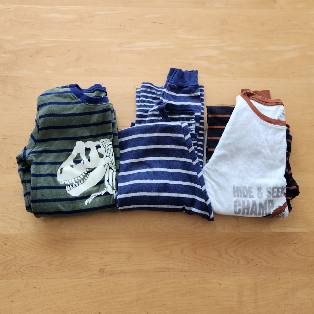 Three sets of pajamas size 10